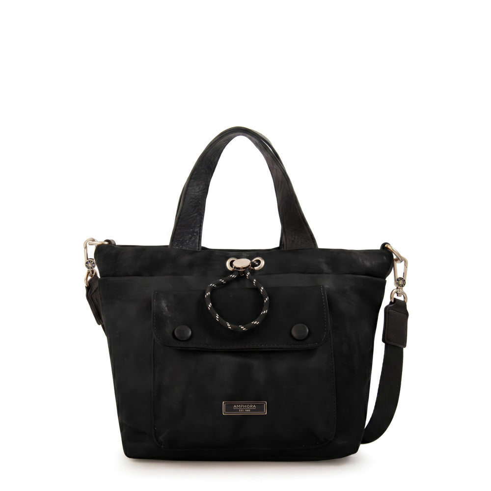 Cartera Dos Asas Cyric Negro