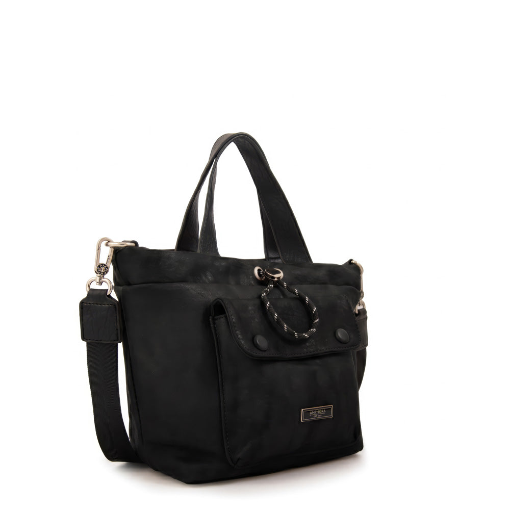 Cartera Dos Asas Cyric Negro