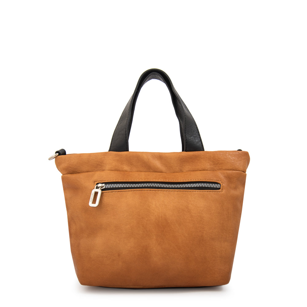 Cartera Dos Asas Cyric Camel