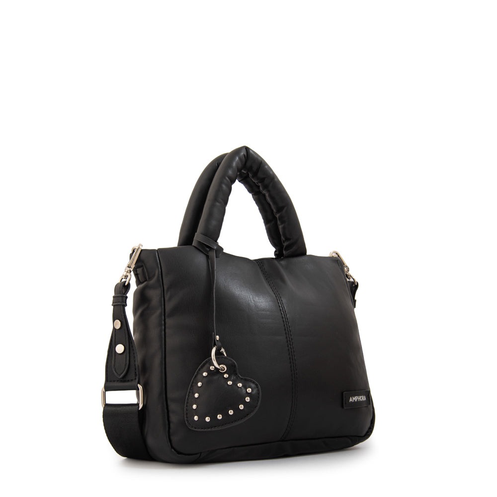 Crossbody Luz Nylon Negro