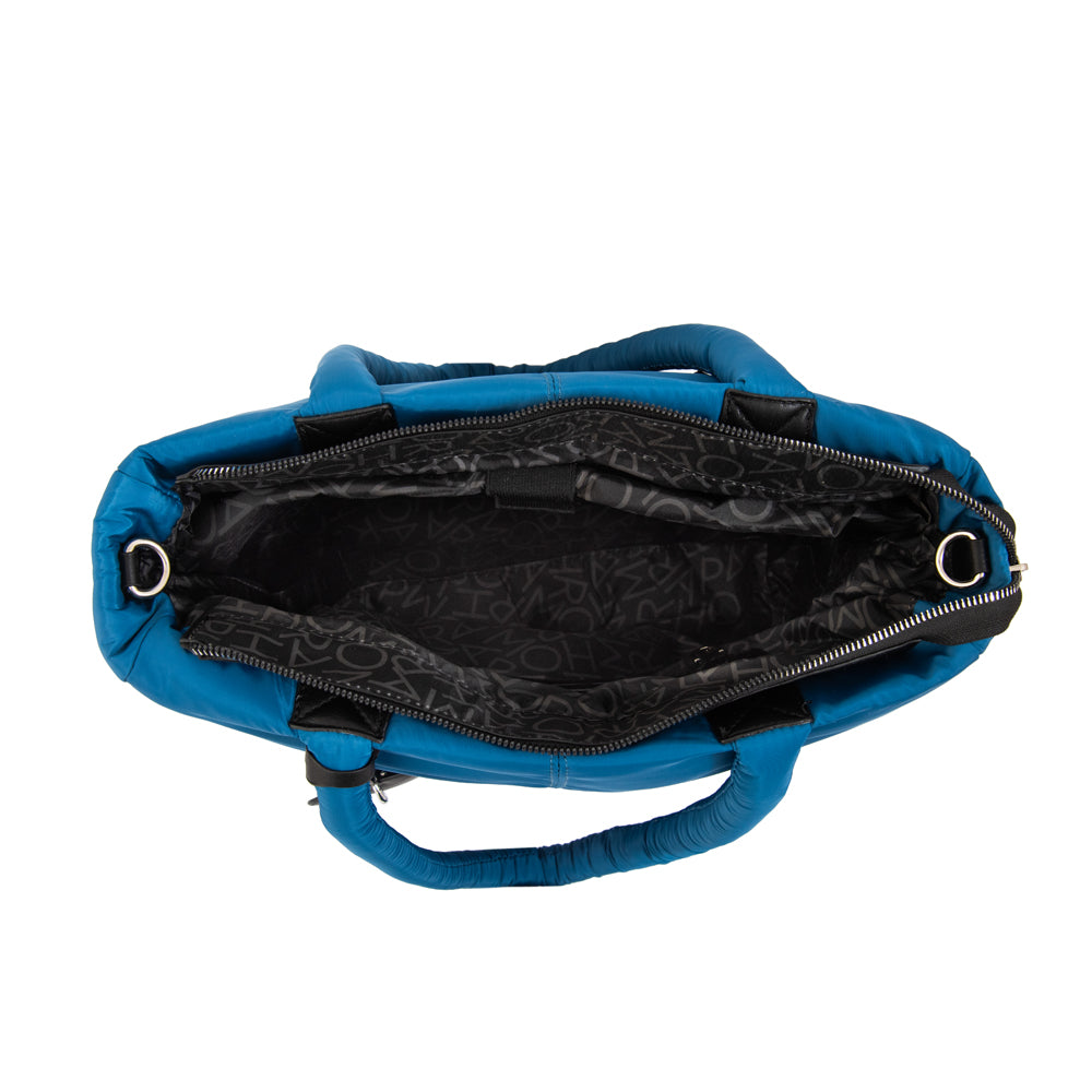 Cartera Dos Asas Portalaptop Luz Petroleo