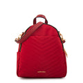 Mochila Filomena Nylon Rojo Oscuro