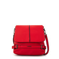 Crossbody Fiori Rojo Oscuro