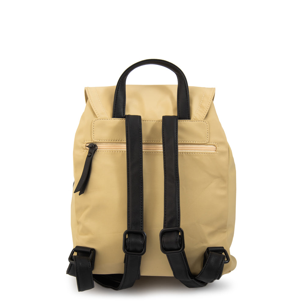 Mochila Birambi Nylon Beige