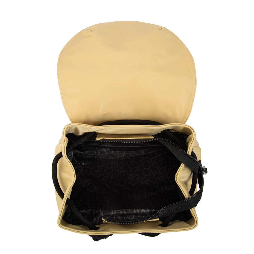 Mochila Birambi Nylon Beige