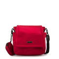 Crossbody Bogart Nylon Rojo Oscuro