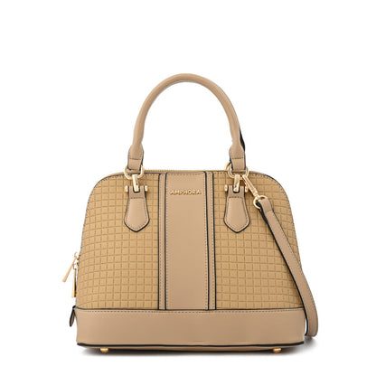 Cartera Dos Asas Ramona Beige