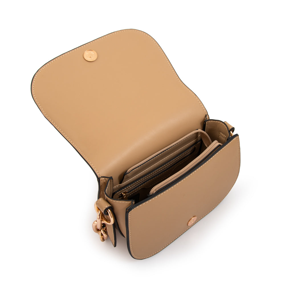 Crossbody Chiara Beige Oscuro