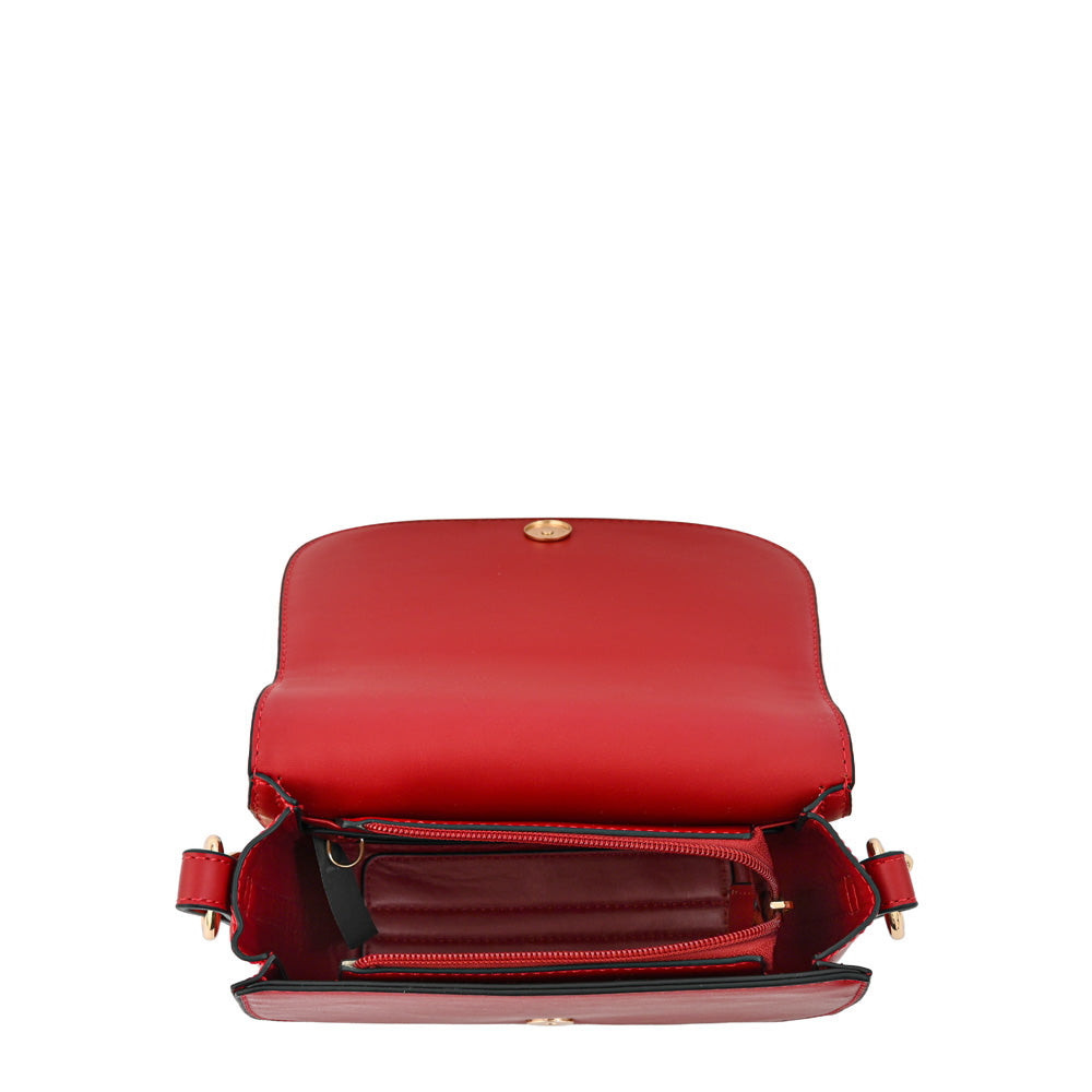 Crossbody Chiara Rojo