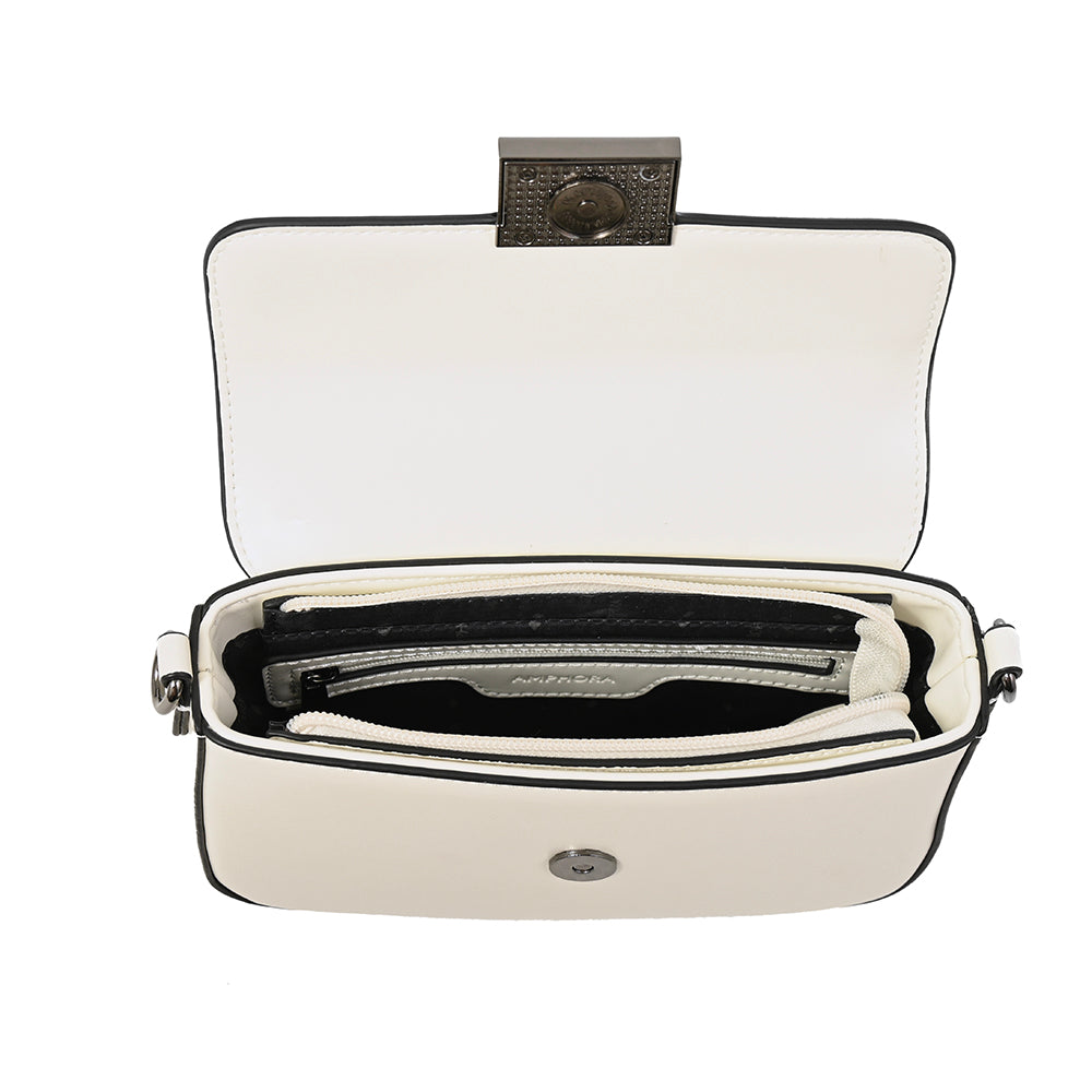 Crossbody Alba Blanco