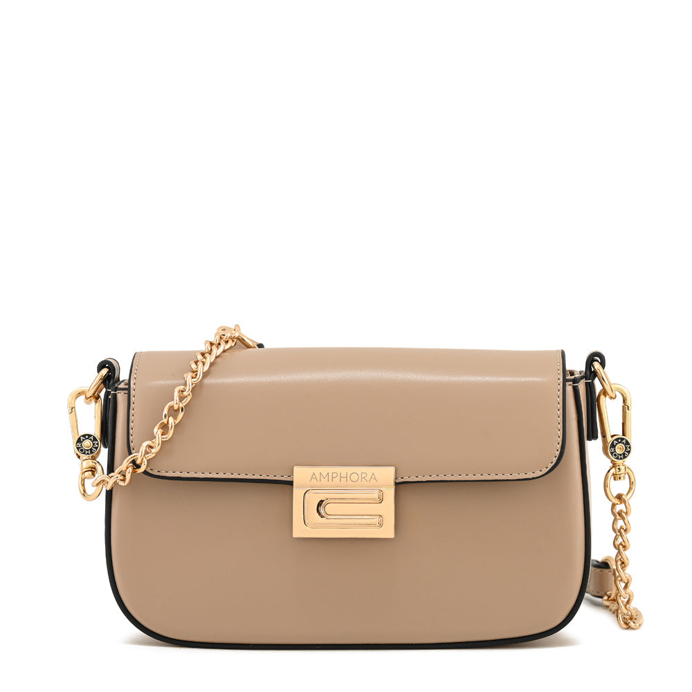 Crossbody Alba Beige Oscuro