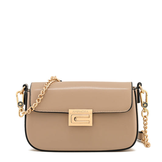 Crossbody Alba Beige Oscuro