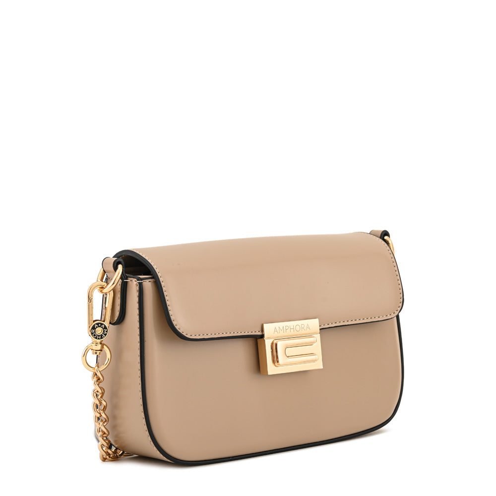 Crossbody Alba Beige Oscuro
