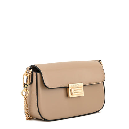 Crossbody Alba Beige Oscuro
