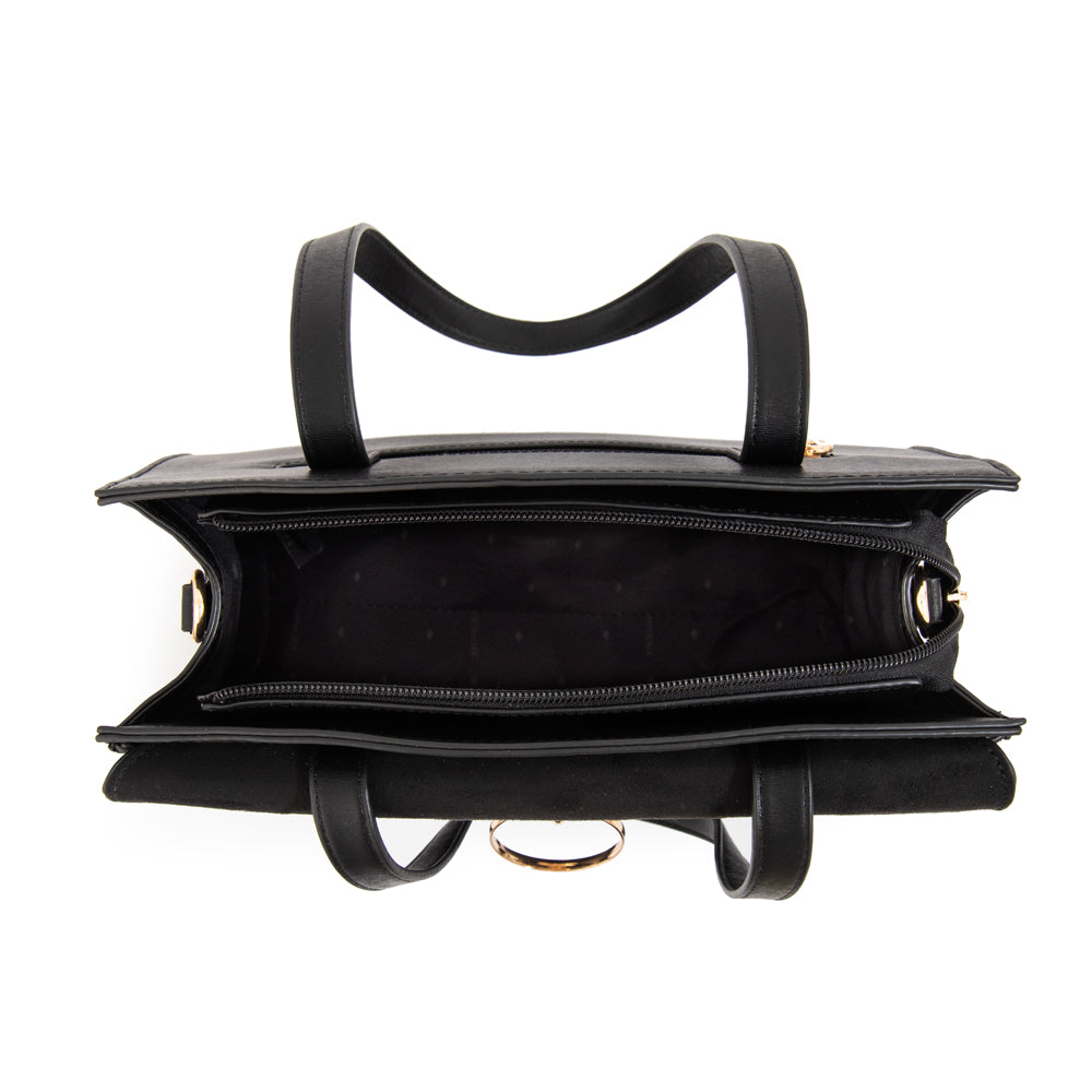 Cartera Dos Asas Maggie Negro