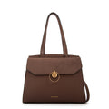 Cartera Dos Asas Maggie Café Oscuro