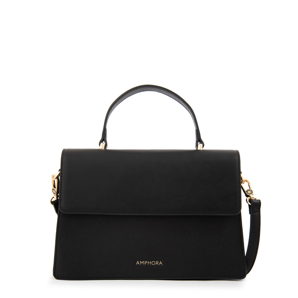 Cartera Dos Asas Suecia Negro