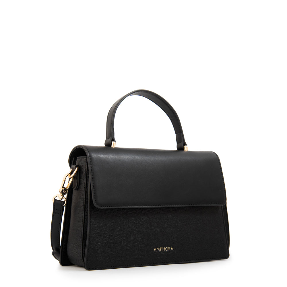 Cartera Dos Asas Suecia Negro