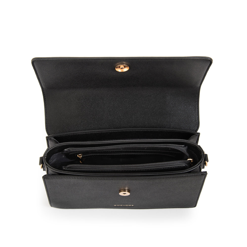 Cartera Dos Asas Suecia Negro