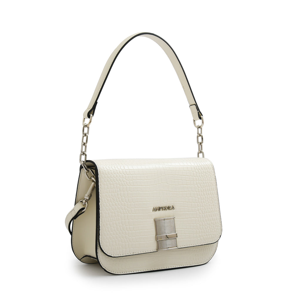 Crossbody Fairy Blanco Crudo