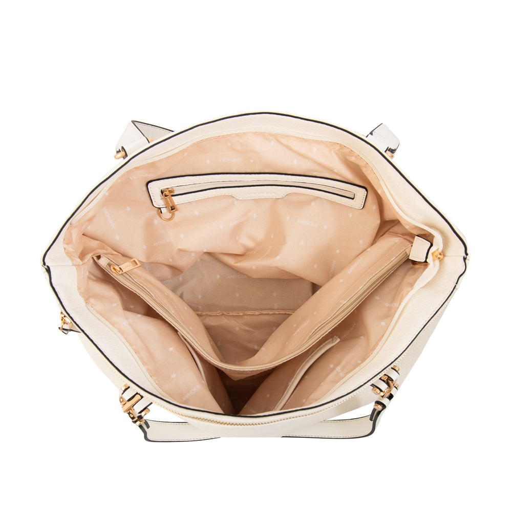 Cartera Dos Asas Eugenia Blanco