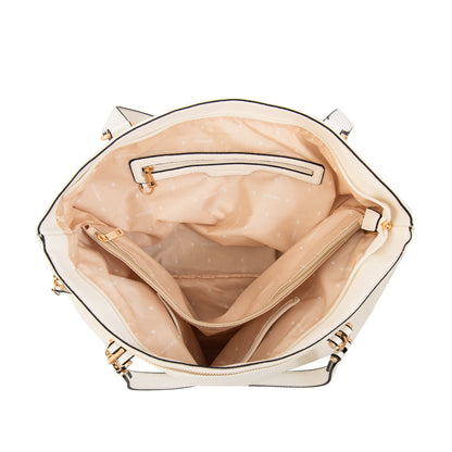 Cartera Dos Asas Eugenia Blanco