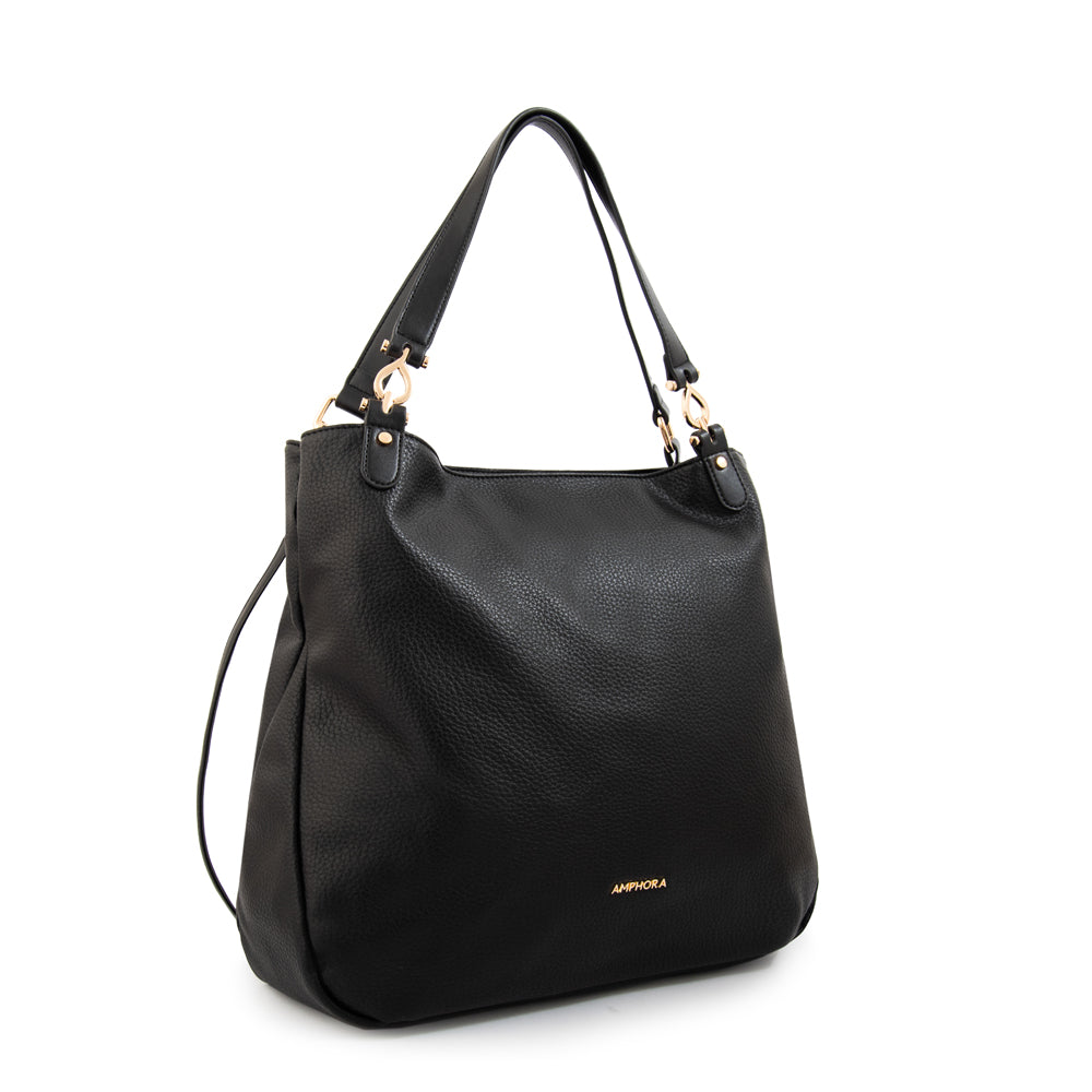 Cartera Corte Recto Eugenia Negro