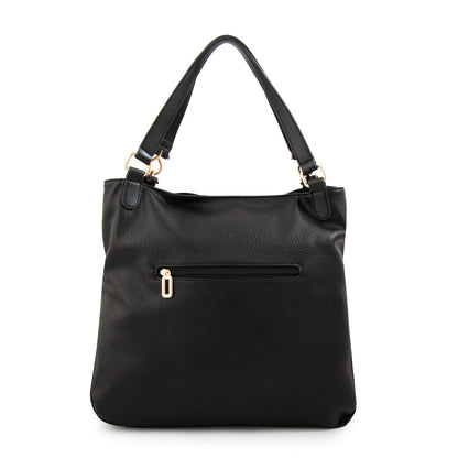 Cartera Corte Recto Eugenia Negro