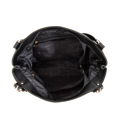 Cartera Corte Recto Eugenia Negro