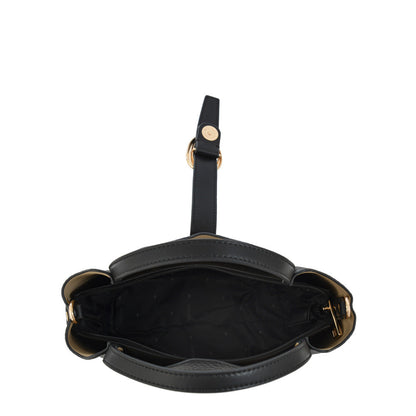 Cartera Dos Asas Pequeña Damaris Negro