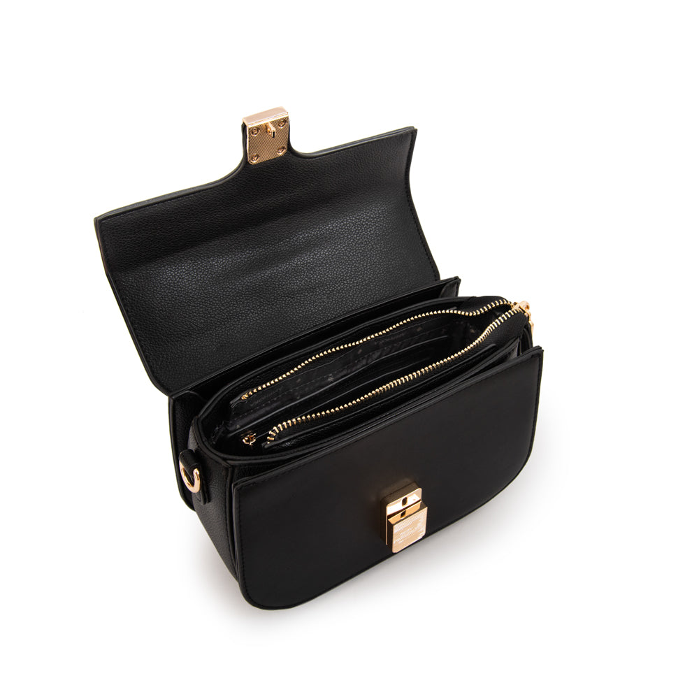 Crossbody Pequeña Florencia Negro