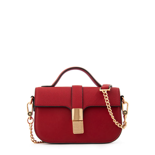 Crossbody Pequeña Florencia Rojo