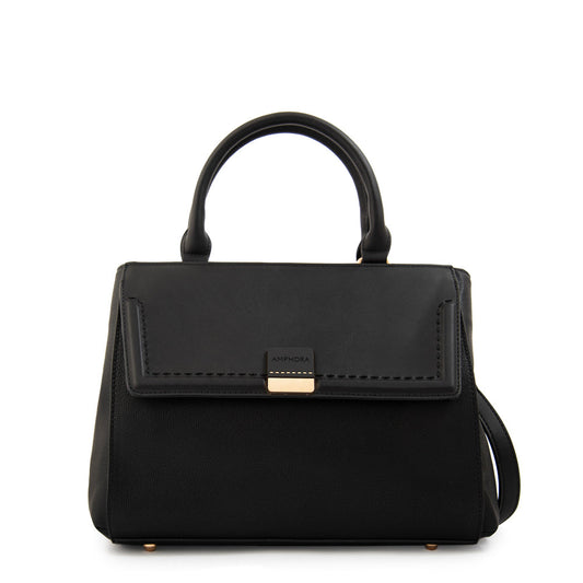 Cartera Dos Asas Clary Negro