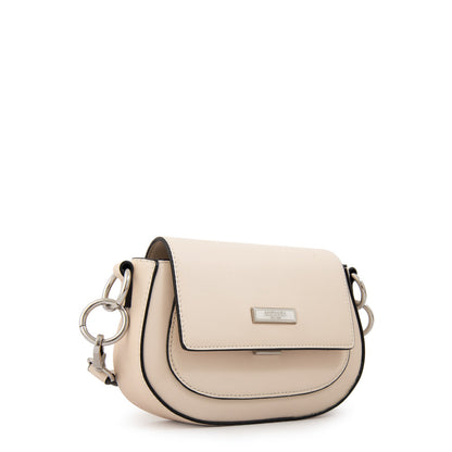 Crossbody Pequeña Xime Blanco Crudo