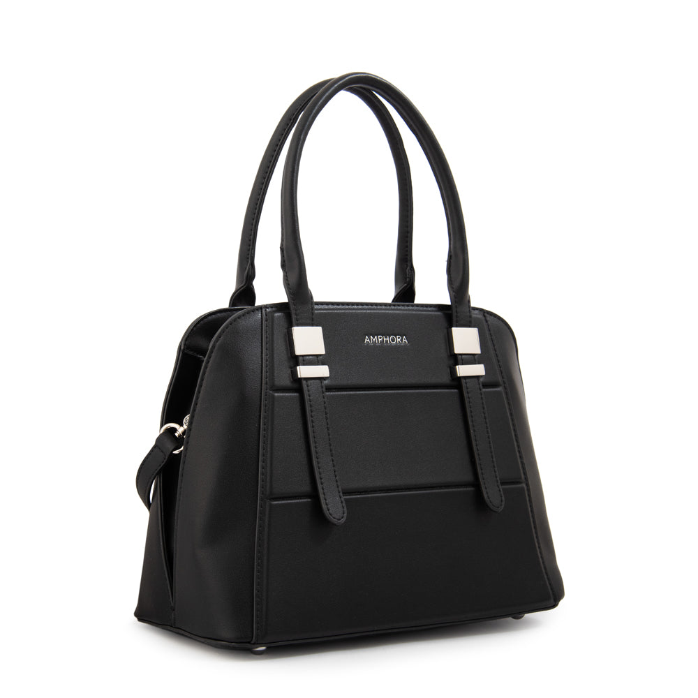 Cartera Dos Asas Sun Negro