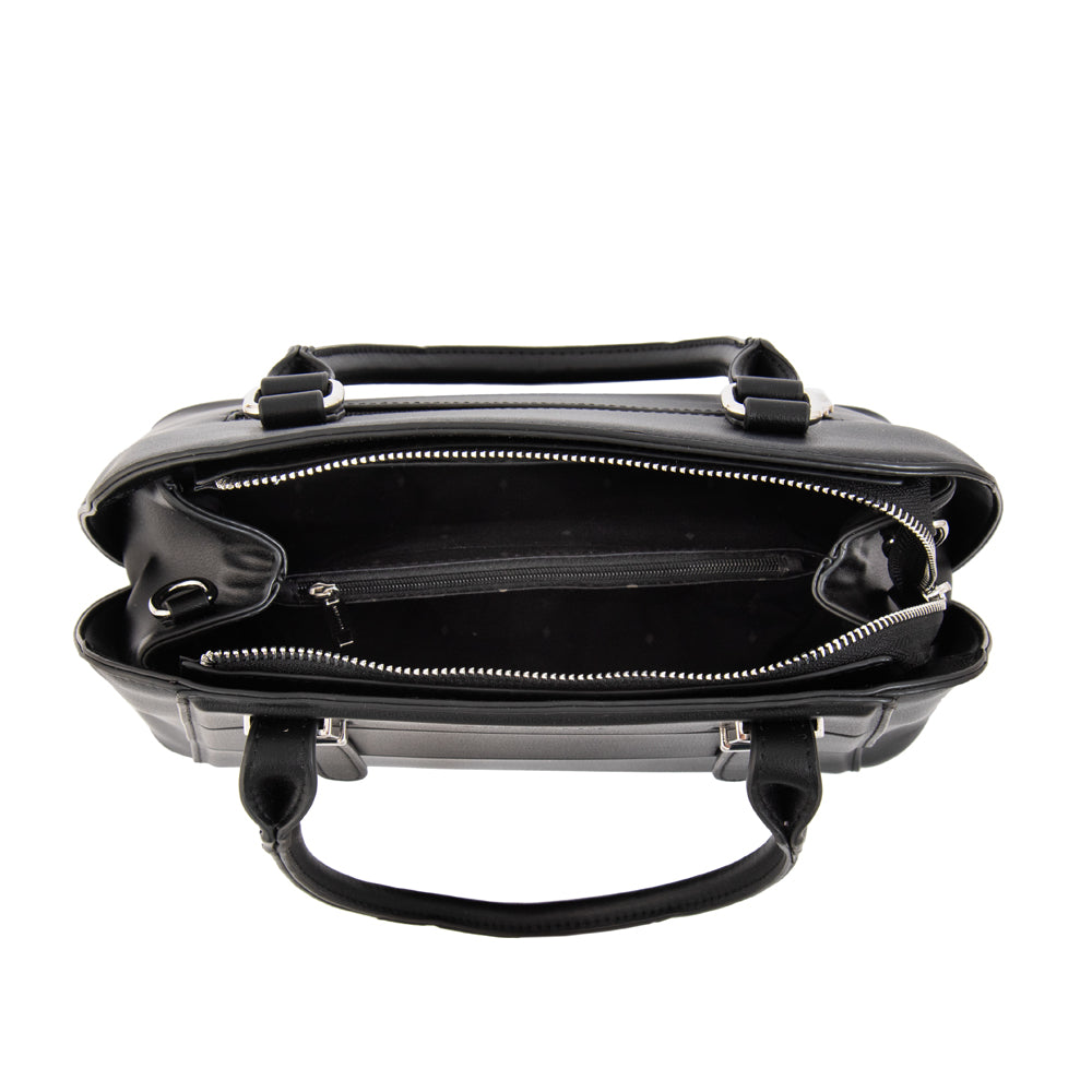 Cartera Dos Asas Sun Negro