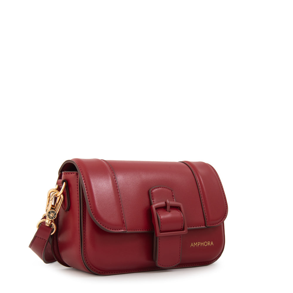 Crossbody Tifany Rojo Oscuro