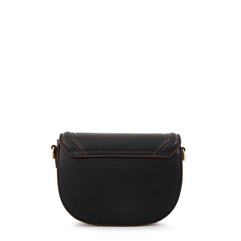 Crossbody Oval Tifany Negro