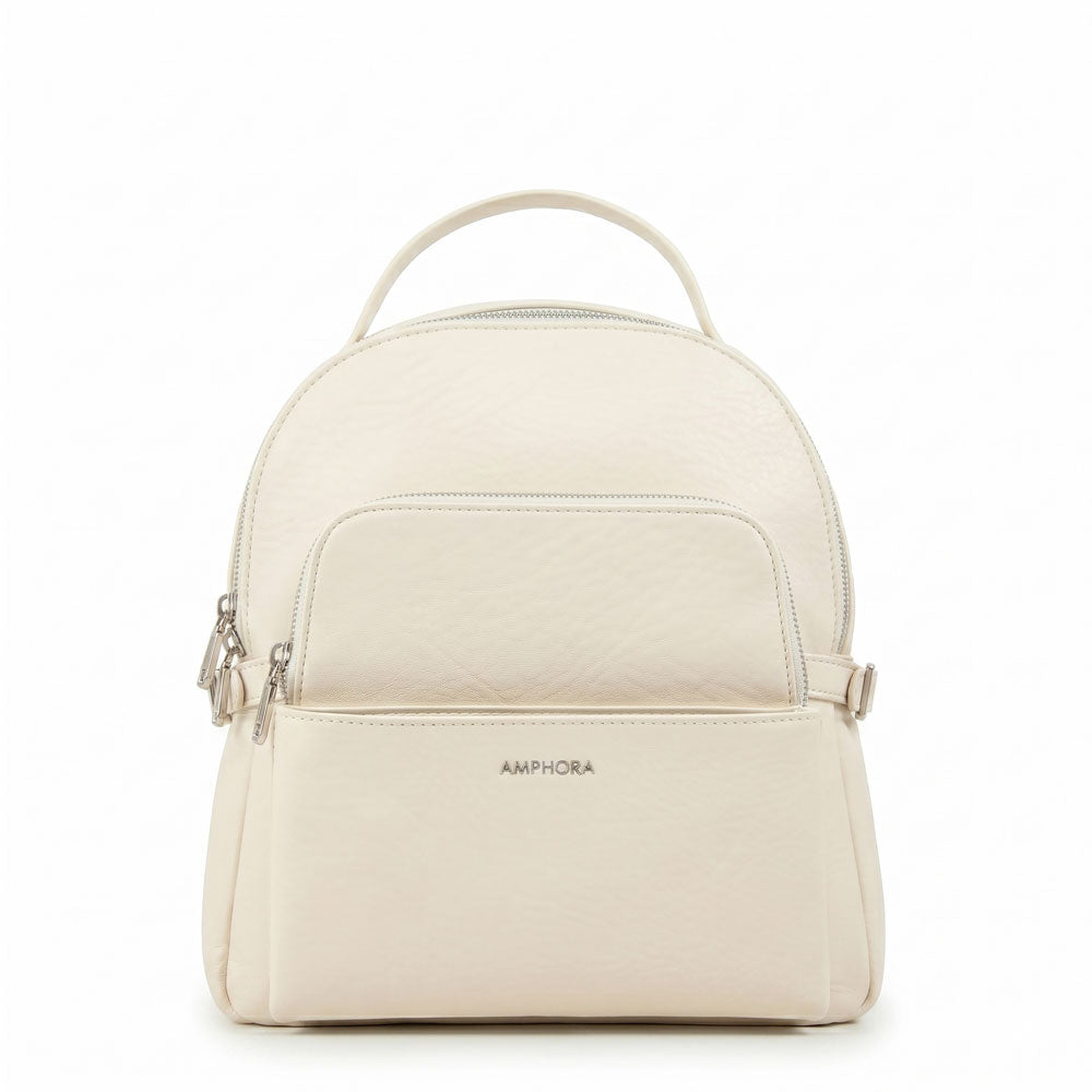 Mochila Flabia Blanco Crudo
