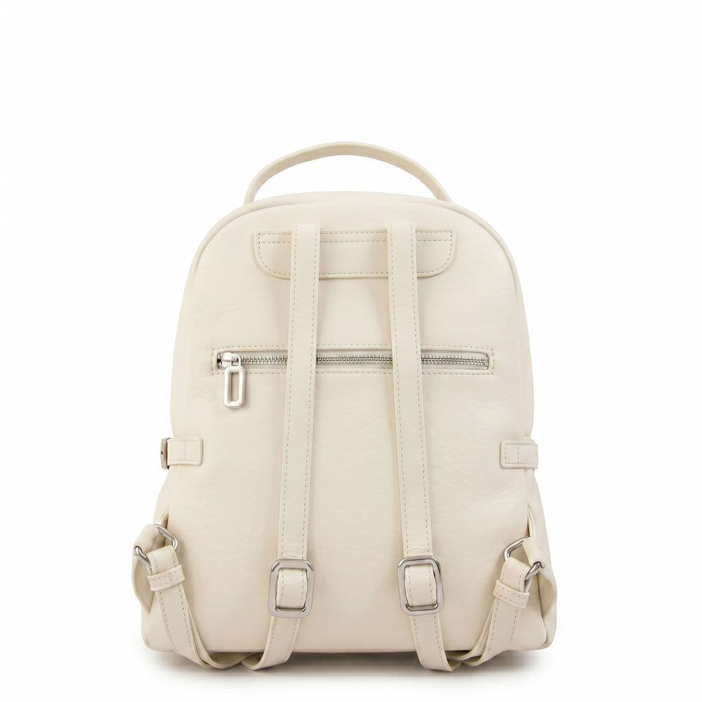 Mochila Flabia Blanco Crudo