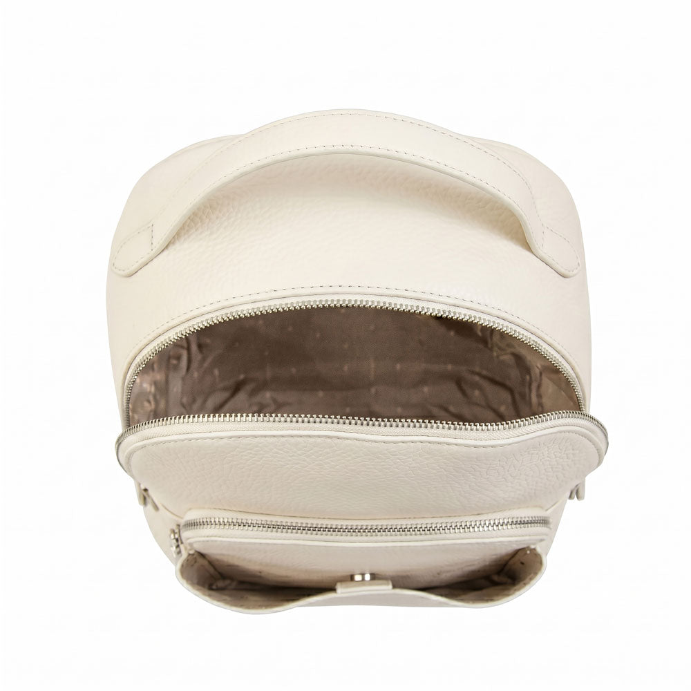 Mochila Flabia Blanco Crudo