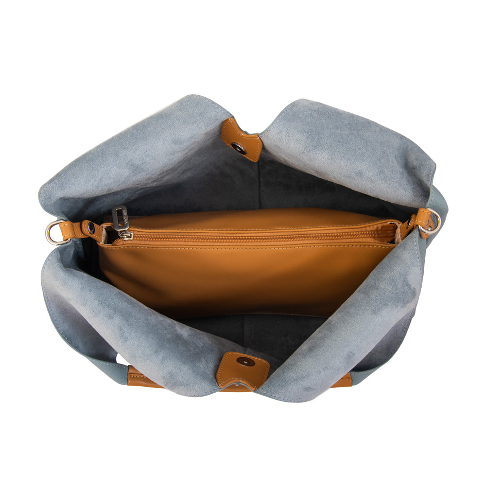 Cartera Dos Asas Adriel Denim