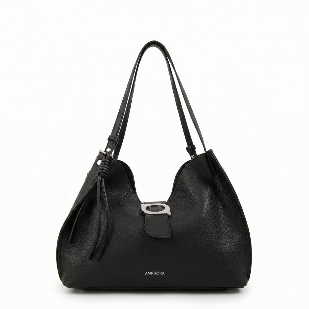 Cartera Dos Asas Lirai Negro
