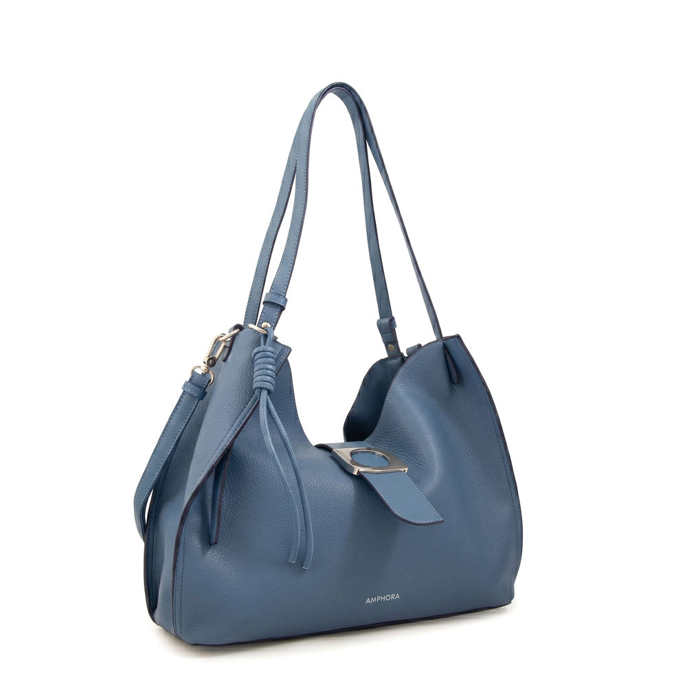 Cartera Dos Asas Lirai Denim
