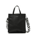 Cartera Dos Asas Zebre Negro