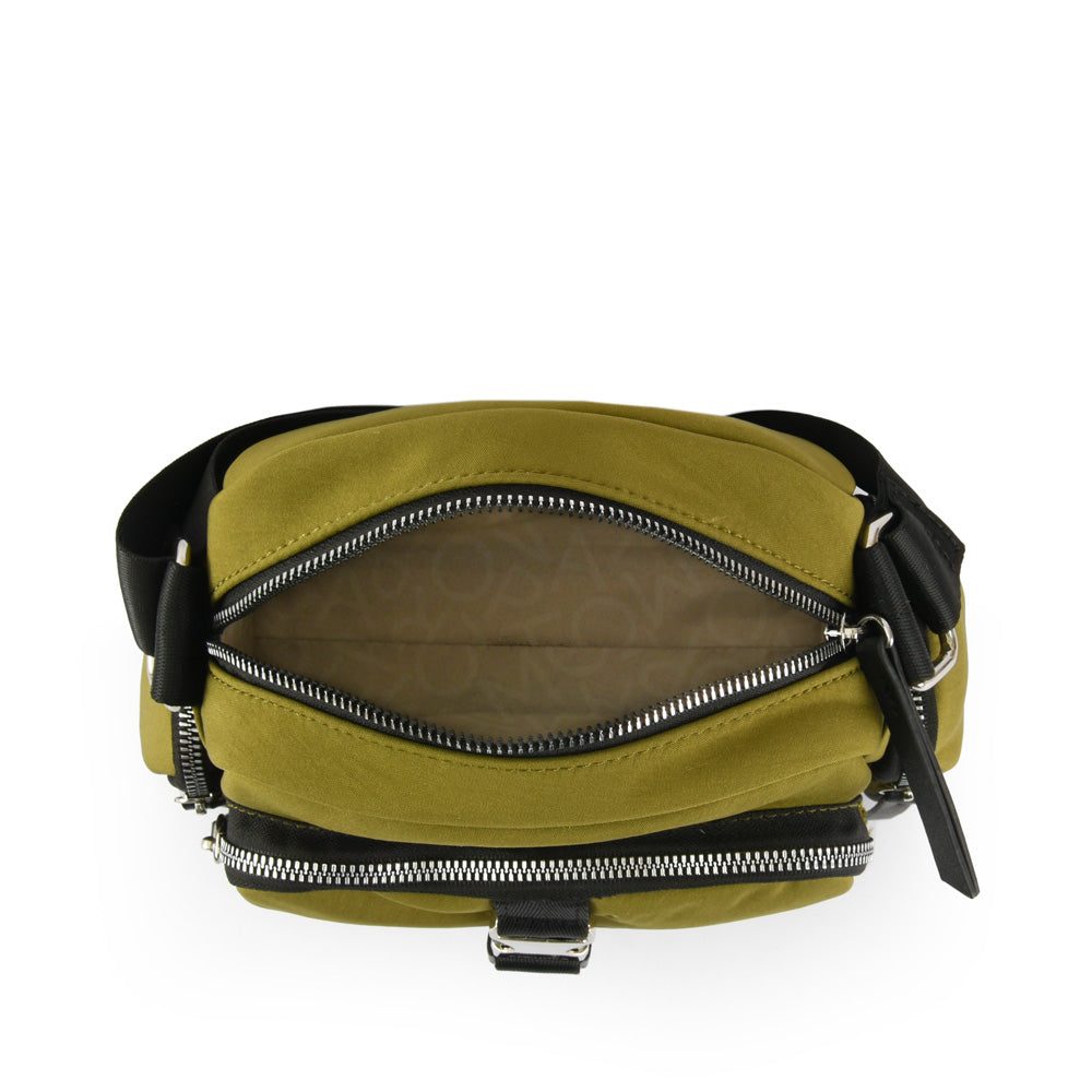 Crossbody Ray Verde Oscuro