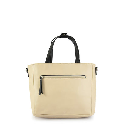 Cartera Dos Asas Benoit Beige