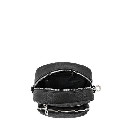 Crossbody Maia Negro Granulado