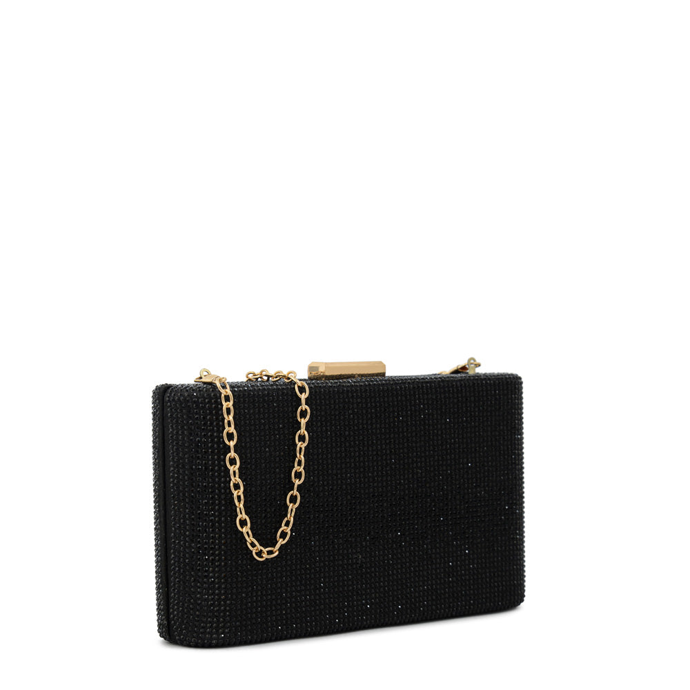 Cartera De Fiesta Oxidiana Negro