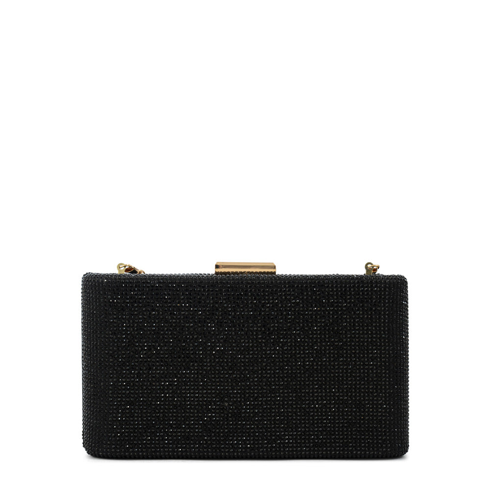 Cartera De Fiesta Oxidiana Negro